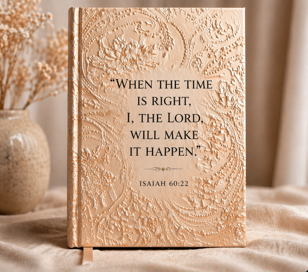 Isaiah 60:22 Journal — Ivory Embossed