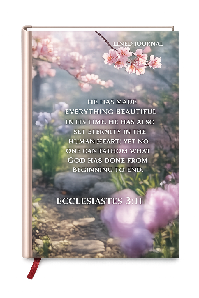 Ecclesiastes 3:11 Lined Journal