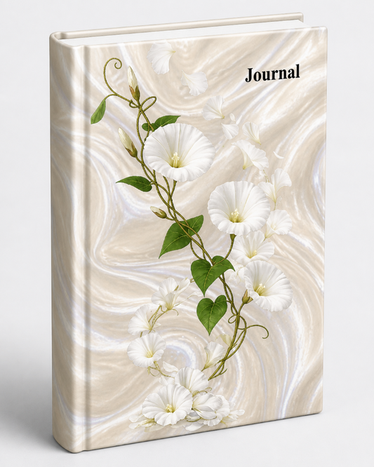 Chromesthesia — Floral Vine on Marble (Pearl)