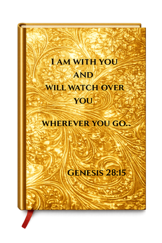 Genesis 28:15 Gold Journal