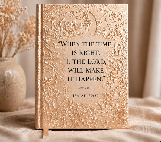 Isaiah 60:22 Journal — Ivory Embossed