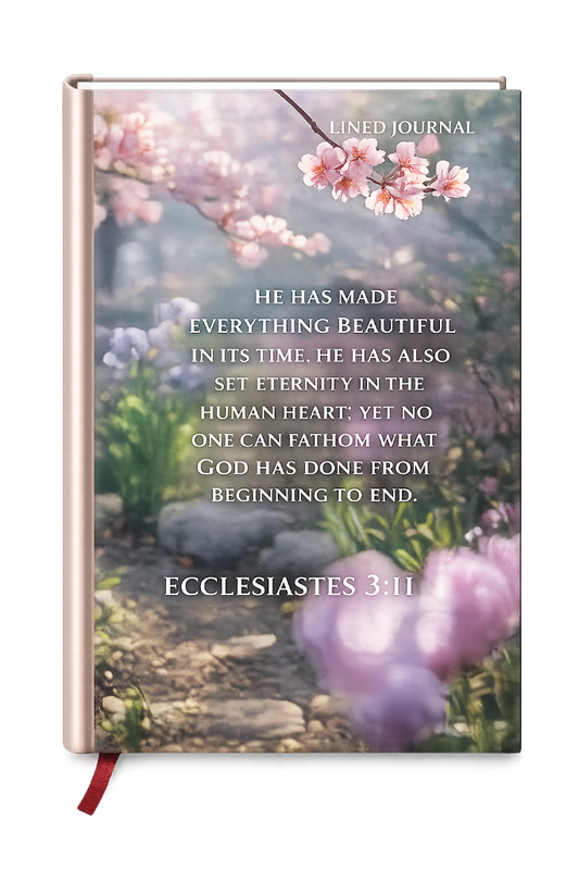 Ecclesiastes 3:11 Lined Journal