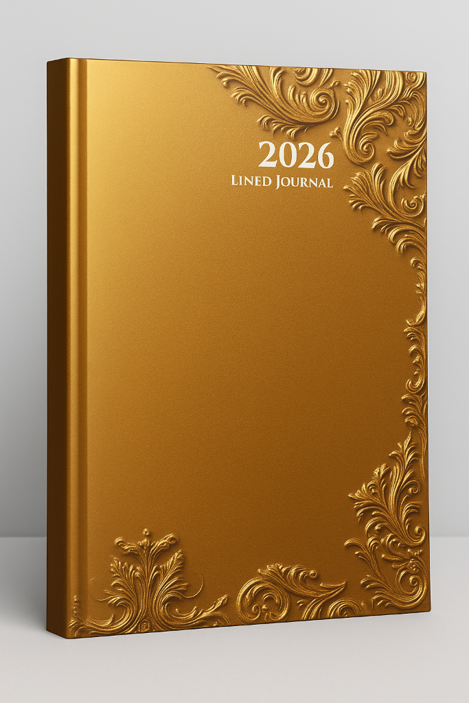 The Golden Regency – 2026 Lined Journal